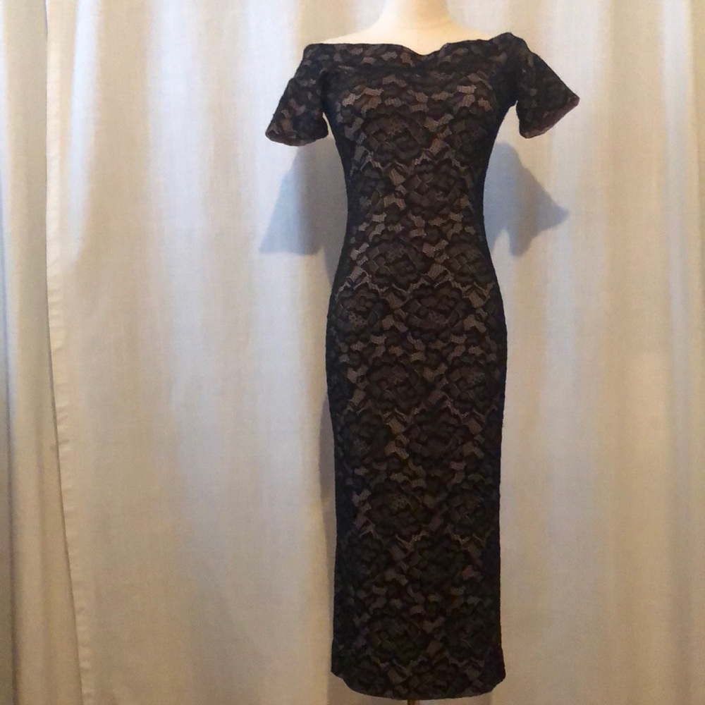 Dress the Population Midi Dress